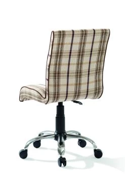 Stoel - In Hoogte Verstelbaar, Melamine Coating, Polyester Bekleding -Collectie Slaapkamermeubels 813CLK2706 20 204 c450