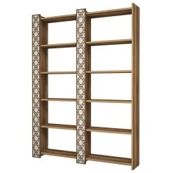 Houten Boekenplank | 18 Mm Dik | Walnoot Crème -Collectie Slaapkamermeubels 845HCT3615 20 203 163c