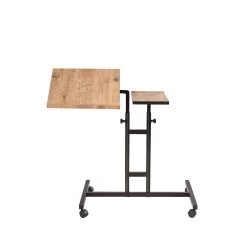 Laptoptafel Sapphire | 45,5 X 67 X 87 Cm | Metalen Frame | Kleur: Atlantic Pine Black -Collectie Slaapkamermeubels 863SPH2813 20 2011 c9df