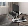 Laptoptafel Sapphire | 45,5 X 67 X 87 Cm | Metalen Frame | Kleur: Wit-Zwart 2 Laptoptafel Sapphire | 45,5 X 67 X 87 Cm | Metalen Frame | Kleur: Wit-Zwart -Collectie Slaapkamermeubels 863SPH2821 20 201 4443