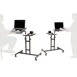 Laptoptafel Sapphire | 45,5 X 67 X 87 Cm | Metalen Frame | Kleur: Wit-Zwart 13 Laptoptafel Sapphire | 45,5 X 67 X 87 Cm | Metalen Frame | Kleur: Wit-Zwart -Collectie Slaapkamermeubels 863SPH2821 20 202 5017