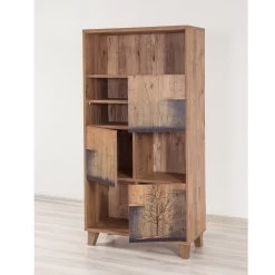 Boekenplank Sapphire | 100% Melamine | Houten Poten | Atlantic Pine -Collectie Slaapkamermeubels 863SPH3611 20 203 7e97