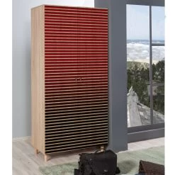 Vella Kledingkast | Melamine Coating | 18mm Dik | Haagbeuken Poten | Metalen En Touw Handgrepen 17 Vella Kledingkast | Melamine Coating | 18mm Dik | Haagbeuken Poten | Metalen En Touw Handgrepen -Collectie Slaapkamermeubels 869VEL4234 20 202 0840