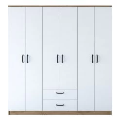 Locelso Walnoot Witte Kledingkast | 100% Gemelamineerd | 18mm Dikte 10 Locelso Walnoot Witte Kledingkast | 100% Gemelamineerd | 18mm Dikte -Collectie Slaapkamermeubels 893RAN4549 20 206 363b