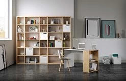 Bureau Harbour - Wit/eik 23 Bureau Harbour - Wit/eik -Collectie Slaapkamermeubels 9500.052996 Harbour Pure White Oak 11 9932