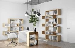 Bureau Harbour - Wit/eik 21 Bureau Harbour - Wit/eik -Collectie Slaapkamermeubels 9500.052996 Harbour Pure White Oak 9 d80d