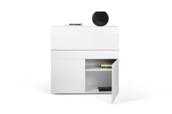 Bureau/opbergkast Fox 110cm - Wit 22 Bureau/opbergkast Fox 110cm - Wit -Collectie Slaapkamermeubels 9500.054112 Focus Home Office Pure White 3 1f11