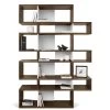 Boekenkast Lisbon | 156 X 34 X 220 Cm | Walnut White 1 Boekenkast Lisbon | 156 X 34 X 220 Cm | Walnut White -Collectie Slaapkamermeubels 9500.314995 London 003 Walnut Pure White Backs 2 347c