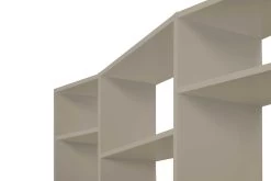 Boekenkast Varna Model 5 - Grijs -Collectie Slaapkamermeubels 9500.316517 Valsa 005 MatteGrey 5 c395