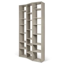Boekenkast Varna Model 7 - Grijs -Collectie Slaapkamermeubels 9500.316555 Valsa 007 Matte Grey 3 f91a