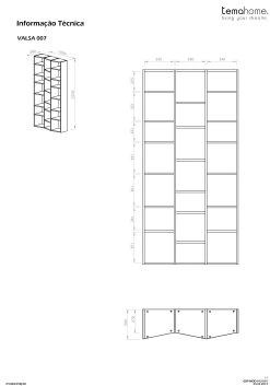 Boekenkast Varna Model 7 - Wit -Collectie Slaapkamermeubels 9500.316647 Valsa 007 purewhite 8 0150