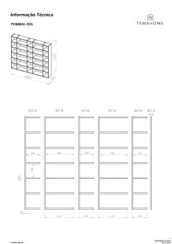 Boekenkast Pombal 30 Vakken - Wit -Collectie Slaapkamermeubels 9500.317835 Pombal 055 white 6 f823