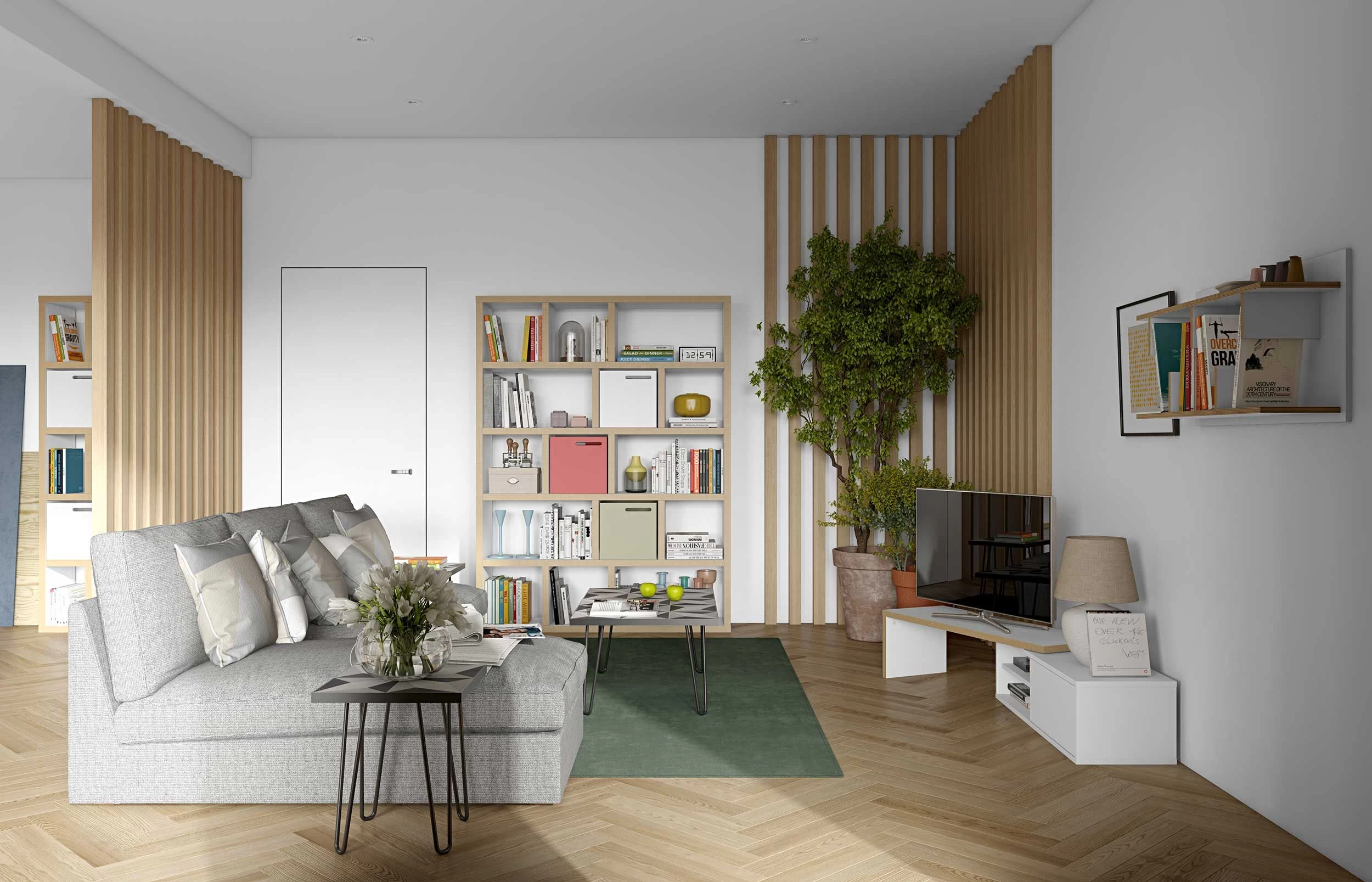 Opbergrek Berkeley | 150 X 34 X 198 Cm | Wit 13 Opbergrek Berkeley | 150 X 34 X 198 Cm | Wit - Afbeelding 11