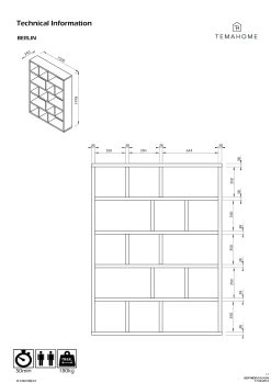 Opbergrek Berkeley | 150 X 34 X 198 Cm | Wit 23 Opbergrek Berkeley | 150 X 34 X 198 Cm | Wit -Collectie Slaapkamermeubels 9500.318115 Berlin 5 L 150 White Plywood 15 42f5