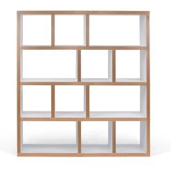 Opbergrek Berkeley 150 Cm 4 Niveaus - Wit/multiplex 24 Opbergrek Berkeley 150 Cm 4 Niveaus - Wit/multiplex -Collectie Slaapkamermeubels 9500.318122 Berlin 4 L 150 White Plywood 1 3856