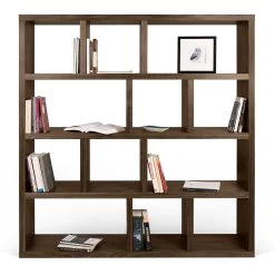 Opbergrek Berkeley 150 Cm 4 Niveaus - Walnootfineer -Collectie Slaapkamermeubels 9500.318603 Berlin 150 4Levels Walnut 1 819f