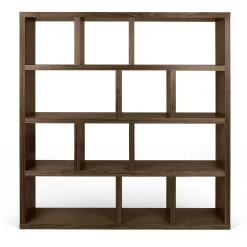 Opbergrek Berkeley 150 Cm 4 Niveaus - Walnootfineer -Collectie Slaapkamermeubels 9500.318603 Berlin 150 4Levels Walnut 2 3fab