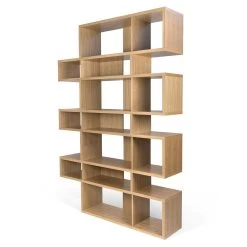 Boekenkast Lisbon 3 - Eikfineer 12 Boekenkast Lisbon 3 - Eikfineer -Collectie Slaapkamermeubels 9500.319716 London 003 Oak Oak Backs 1 eb87