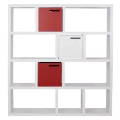 Opbergrek Berkeley 150 Cm 4 Niveaus - Wit -Collectie Slaapkamermeubels 9500.320736 Berlin 4 L 150 White 5 1a8a
