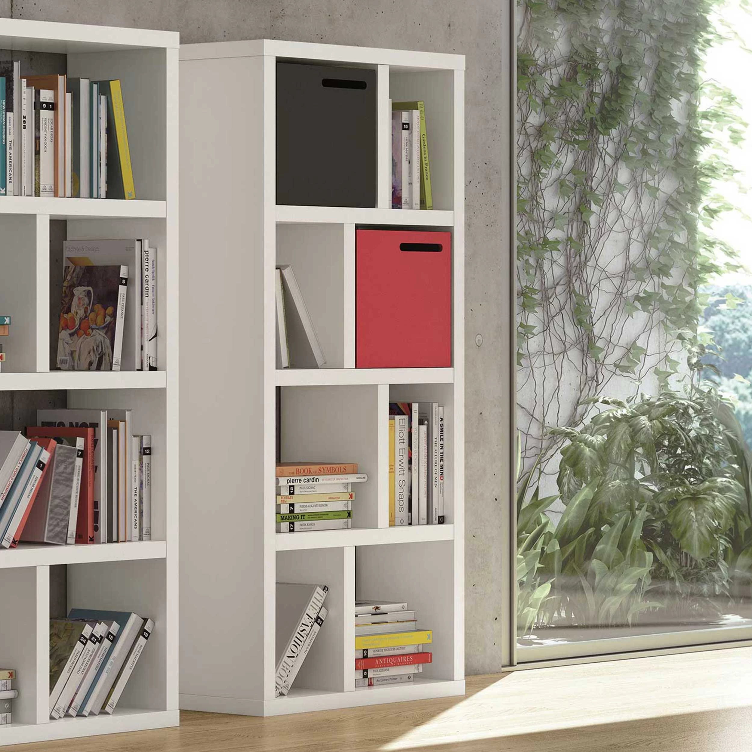 Opbergrek Berkeley 70 Cm 4 Niveaus - Wit 3 Opbergrek Berkeley 70 Cm 4 Niveaus - Wit