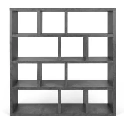 Opbergrek Berkeley 150 Cm 4 Niveaus - Beton -Collectie Slaapkamermeubels 9500.322518 Berlin 4 Levels 150 Concrete 1 4c21