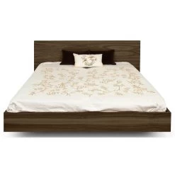 Bed Float 160x200 - Walnoot -Collectie Slaapkamermeubels 9500.757556 9500.758720 Float bed walnut 1 3d49
