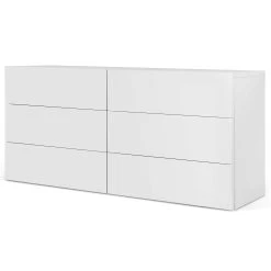 Commode Aurora 6 Laden - Wit -Collectie Slaapkamermeubels 9500.758256 Aurora 6 Drawers White 1 99da