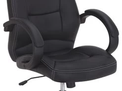 Bureaustoel Clever - Zwart 9 Bureaustoel Clever - Zwart -Collectie Slaapkamermeubels 9720 C 0388