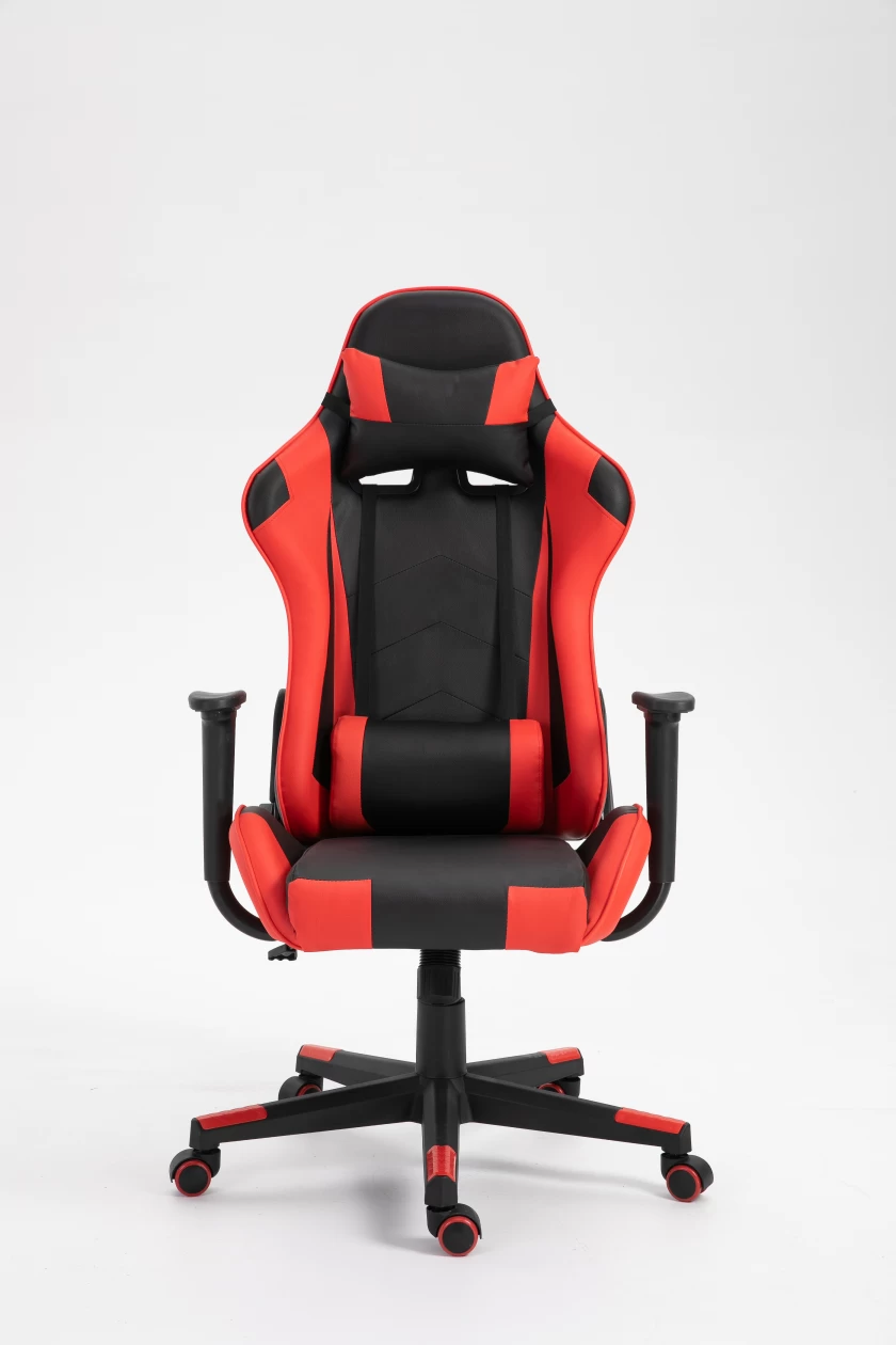 Gamestoel Maxime - Zwart/rood 5 Gamestoel Maxime - Zwart/rood - Afbeelding 3