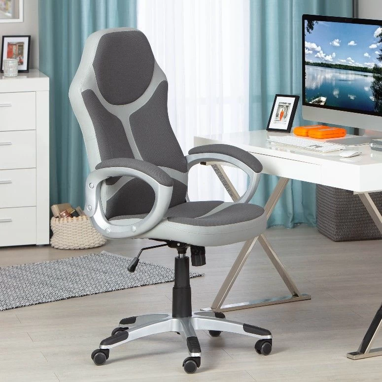 Bureaustoel Physis - Lichtgrijs/ Antraciet 3 Bureaustoel Physis - Lichtgrijs/ Antraciet