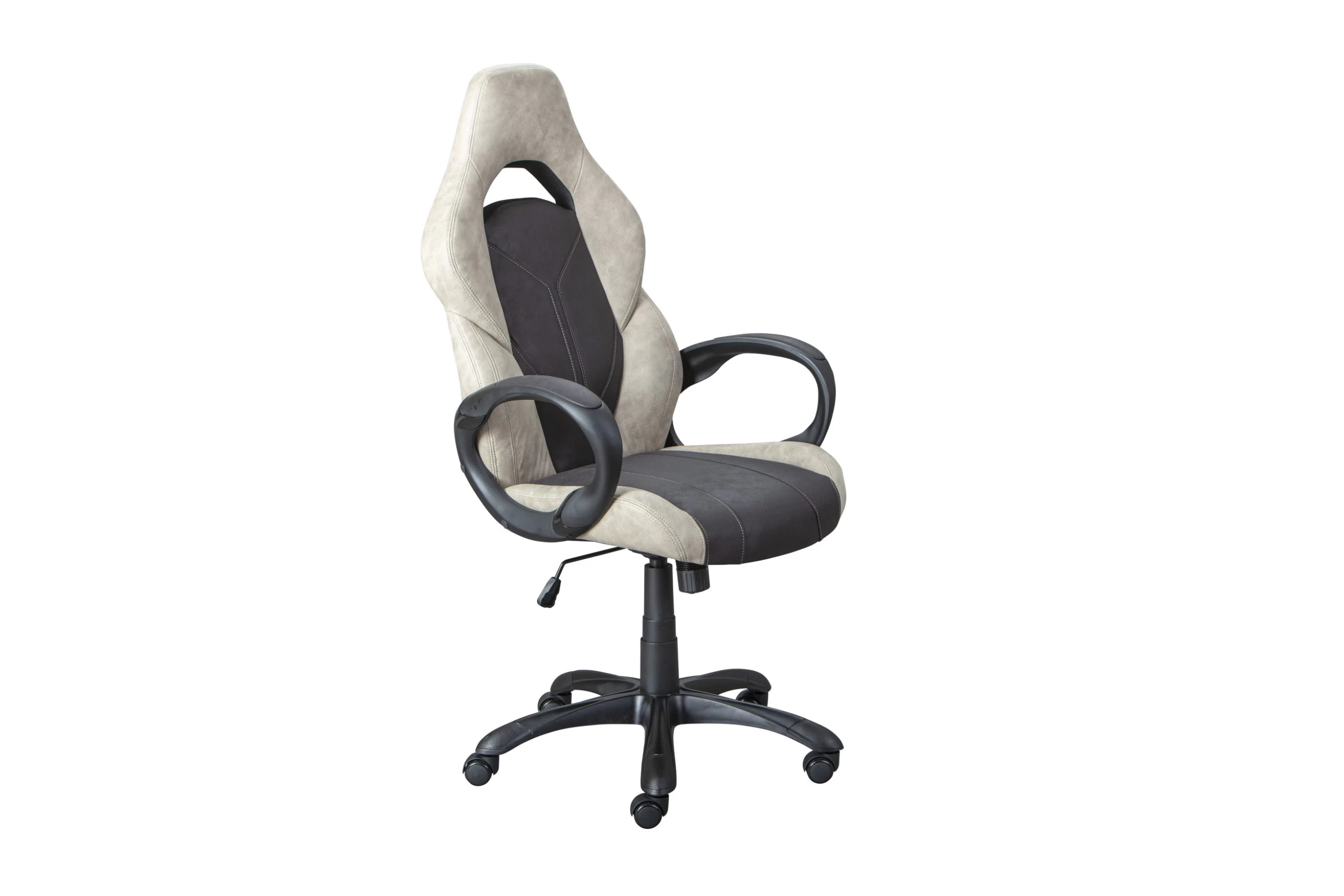 Bureaustoel Samu - Lichtgrijs/ Donkergrijs 6 Bureaustoel Samu - Lichtgrijs/ Donkergrijs - Afbeelding 4