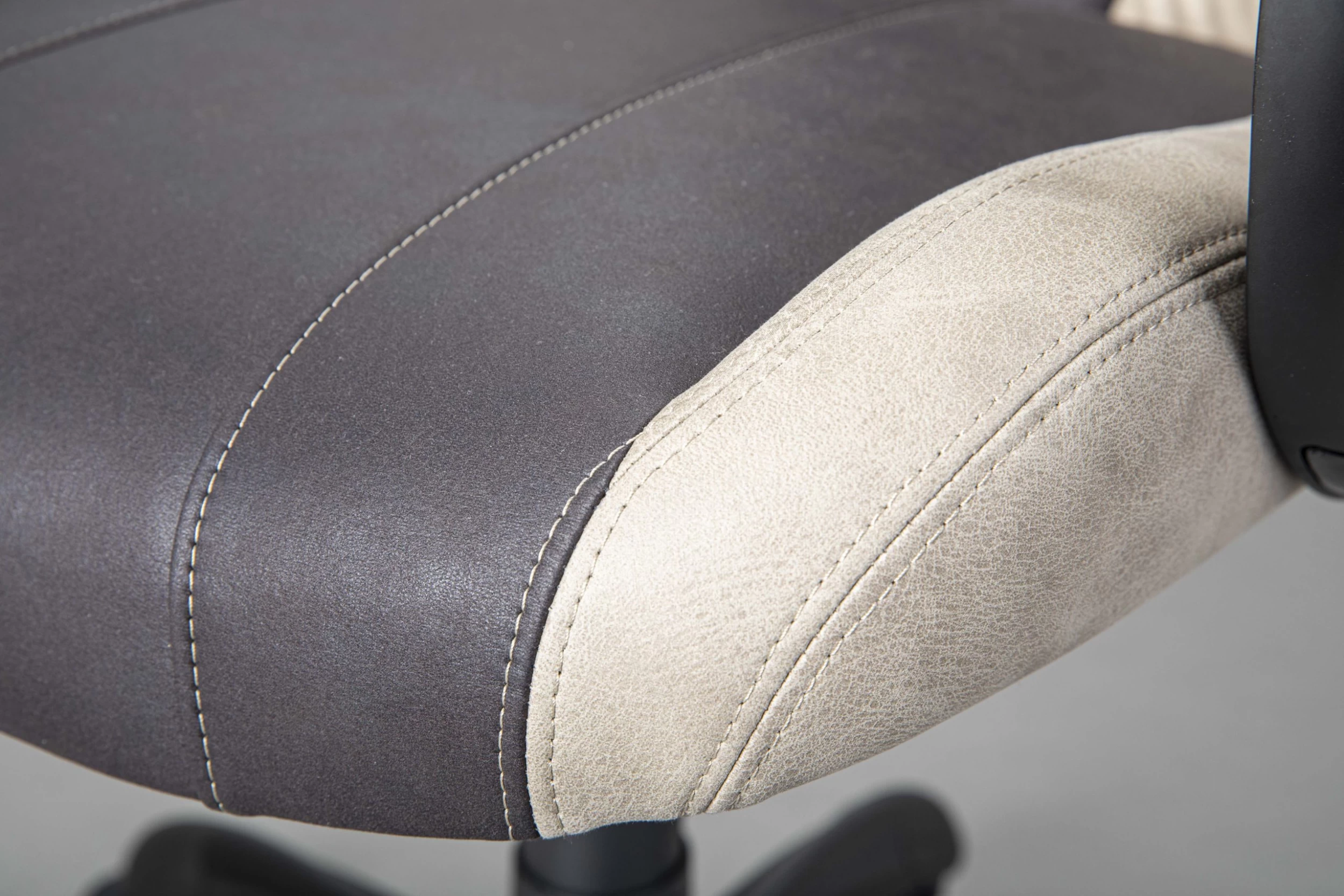 Bureaustoel Samu - Lichtgrijs/ Donkergrijs 7 Bureaustoel Samu - Lichtgrijs/ Donkergrijs - Afbeelding 5