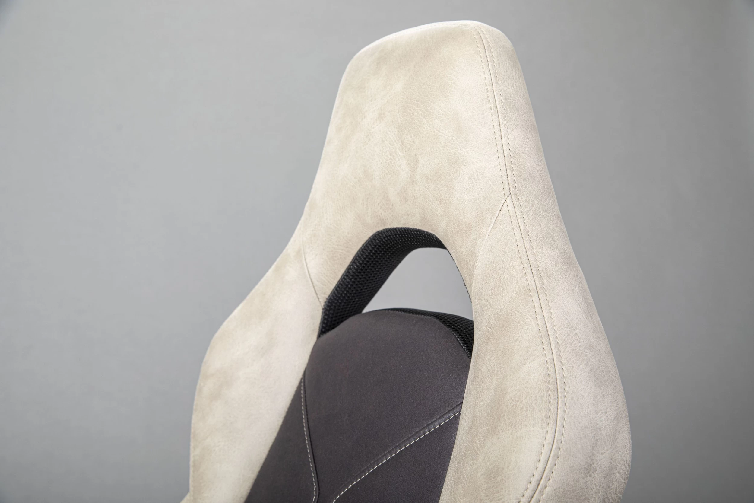 Bureaustoel Samu - Lichtgrijs/ Donkergrijs 4 Bureaustoel Samu - Lichtgrijs/ Donkergrijs - Afbeelding 2