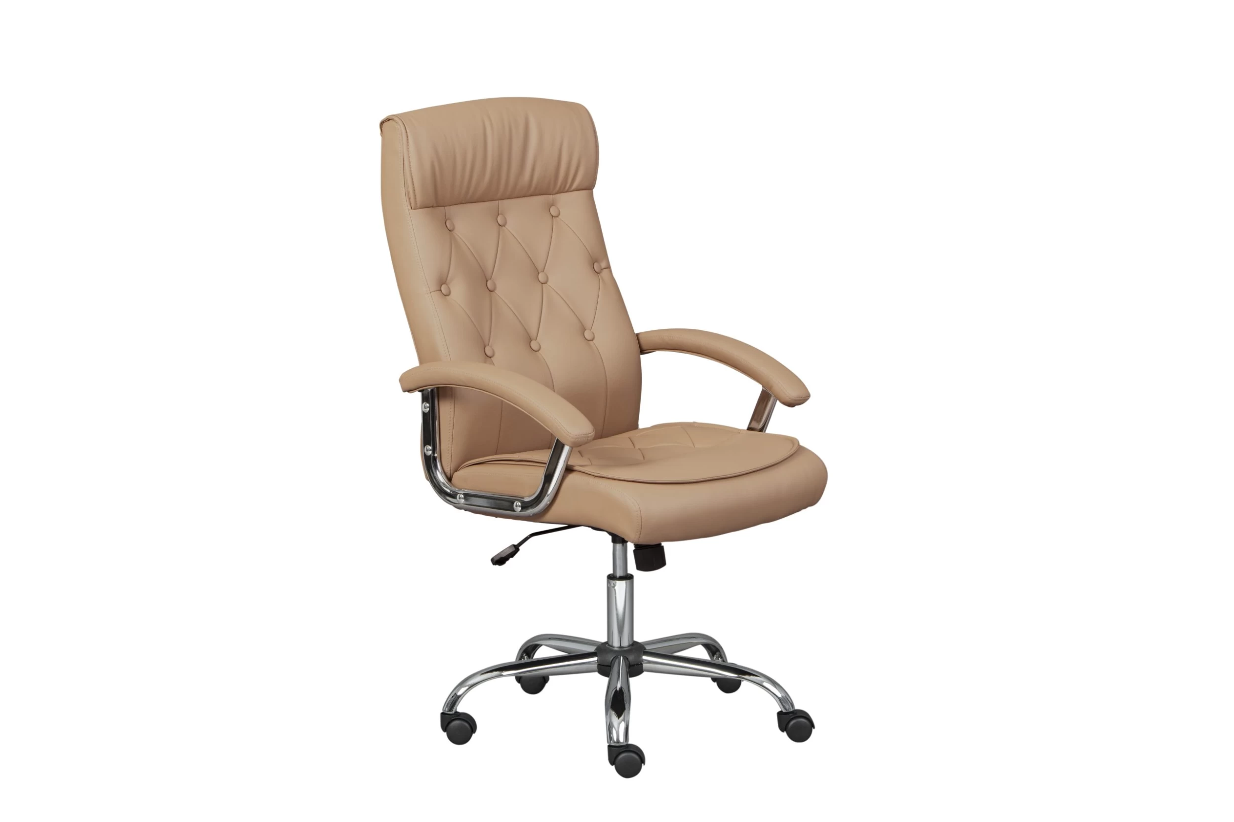 Bureaustoel Dariana - Beige 5 Bureaustoel Dariana - Beige - Afbeelding 3