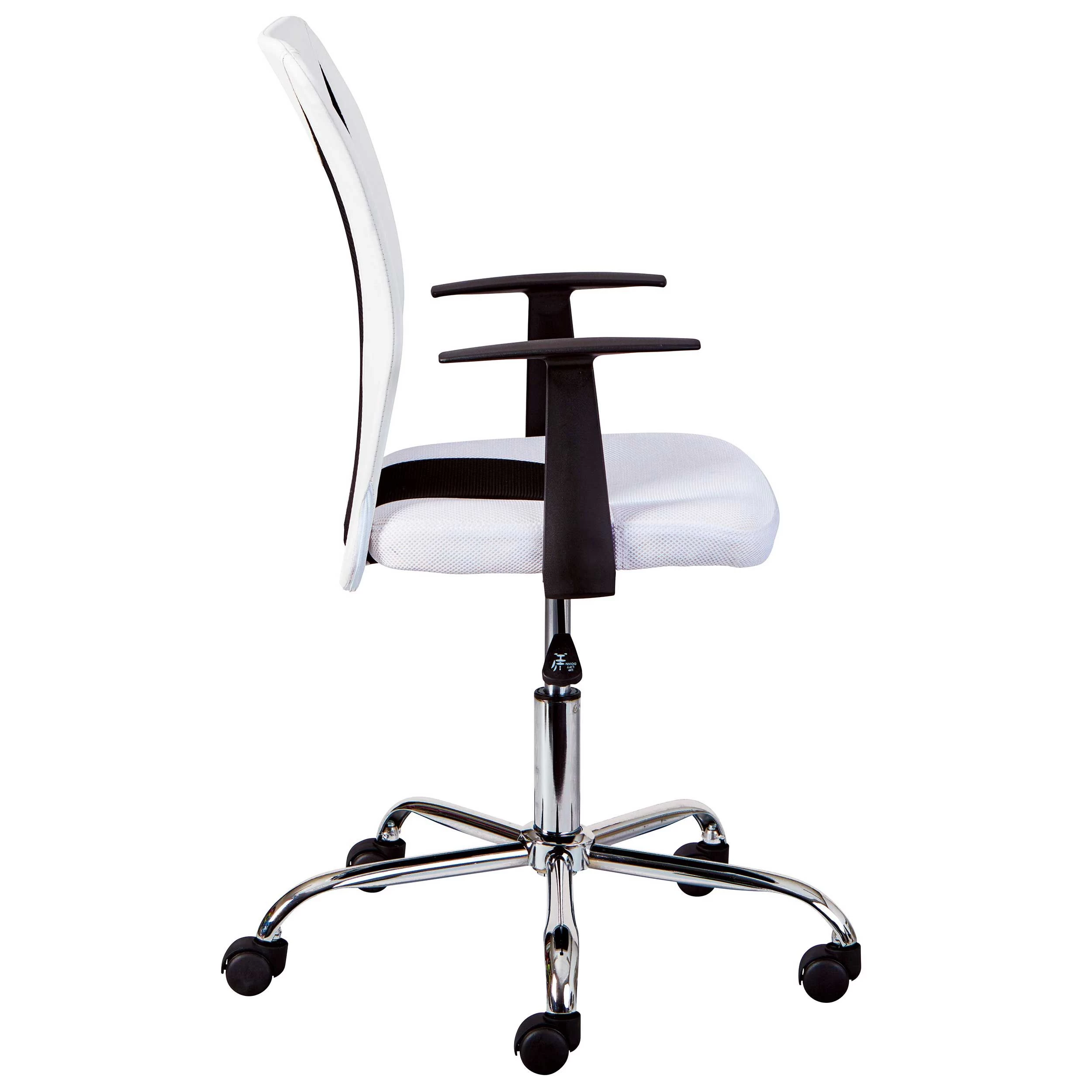 Bureaustoel Donny - Wit 9 Bureaustoel Donny - Wit - Afbeelding 7