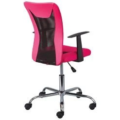 Bureaustoel Donny - Roze -Collectie Slaapkamermeubels 99803478 03 2985