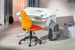 Bureaustoel Jessie - Oranje/ Groen -Collectie Slaapkamermeubels 99803486 07 d53b