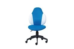 Bureaustoel Jessie - Blauw/ Wit 16 Bureaustoel Jessie - Blauw/ Wit -Collectie Slaapkamermeubels 99803487 02 20e3
