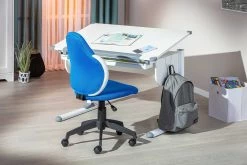 Bureaustoel Jessie - Blauw/ Wit 11 Bureaustoel Jessie - Blauw/ Wit -Collectie Slaapkamermeubels 99803487 07 793c