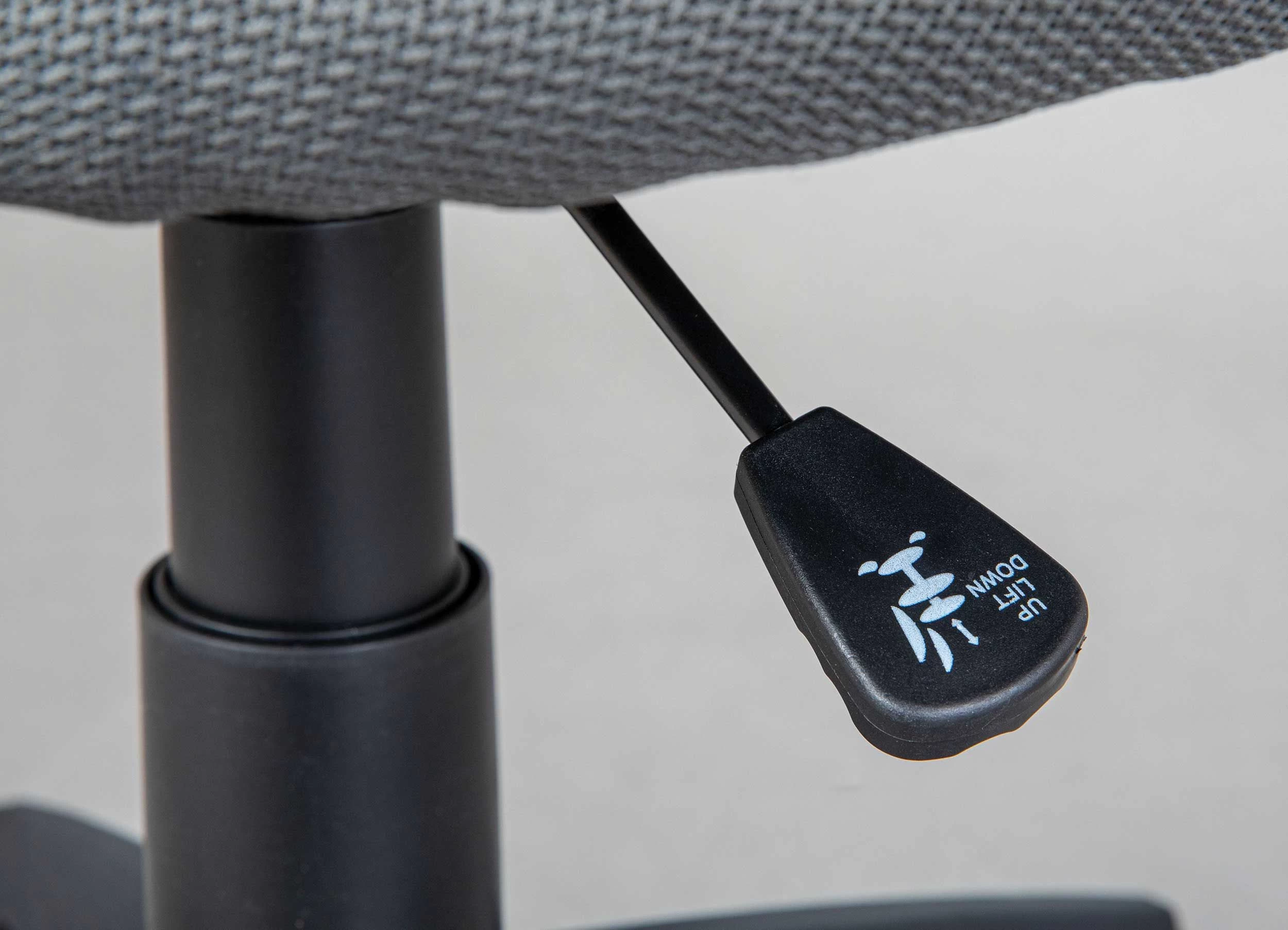 Bureaustoel Jessie - Grijs/wit 8 Bureaustoel Jessie - Grijs/wit - Afbeelding 6