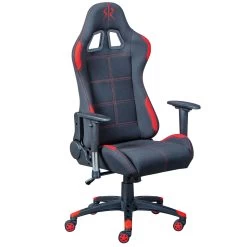 Gamestoel Frasso - Zwart/rood -Collectie Slaapkamermeubels 99803526 01 1c4e