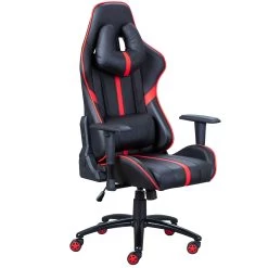 Gamestoel Molly - Zwart/rood -Collectie Slaapkamermeubels 99803528 01 4131