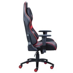 Gamestoel Molly - Zwart/rood -Collectie Slaapkamermeubels 99803528 03 be86