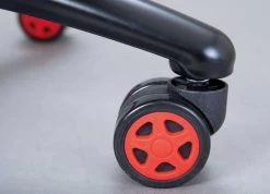 Gamestoel Molly - Zwart/rood -Collectie Slaapkamermeubels 99803528 06 980b