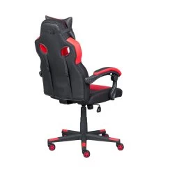 Gamestoel Devel - Rood/ Zwart -Collectie Slaapkamermeubels 99803531 04 2071