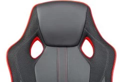 Bureaustoel Ravo - Zwart/ Rood 18 Bureaustoel Ravo - Zwart/ Rood -Collectie Slaapkamermeubels 99803533 08 901c