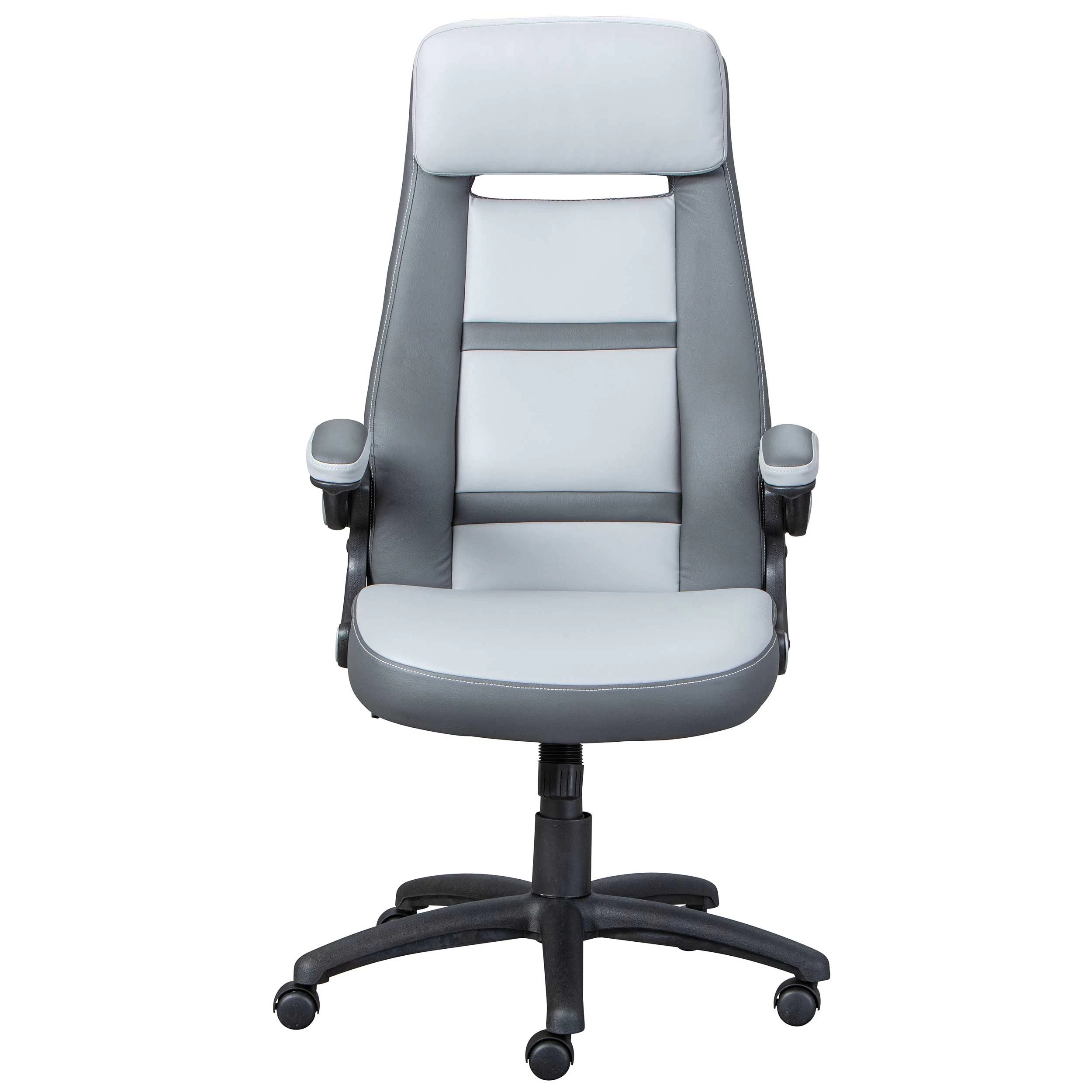 Bureaustoel Basso - Grijs 11 Bureaustoel Basso - Grijs - Afbeelding 9