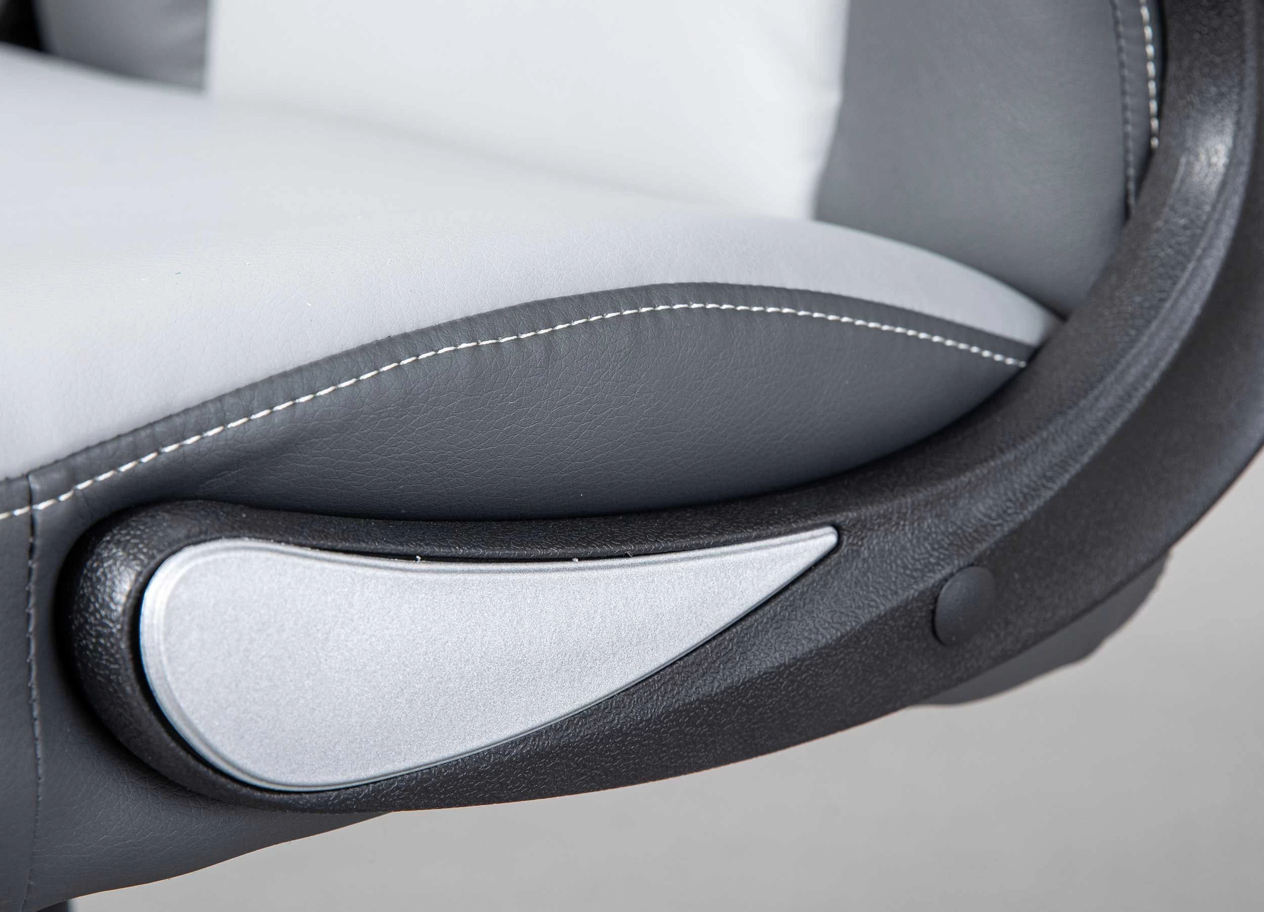 Bureaustoel Basso - Grijs 7 Bureaustoel Basso - Grijs - Afbeelding 5