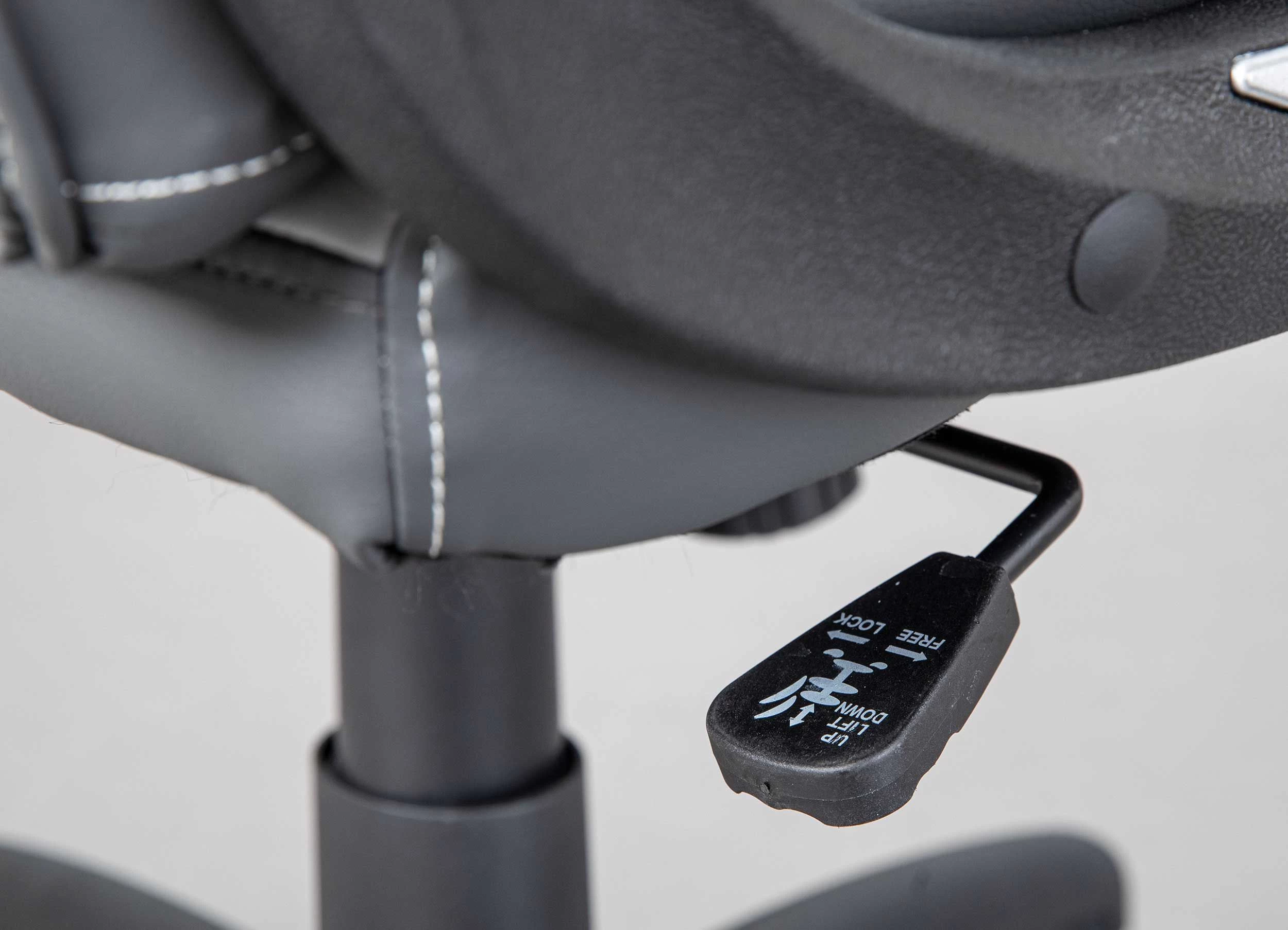 Bureaustoel Basso - Grijs 4 Bureaustoel Basso - Grijs - Afbeelding 2