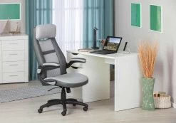 Bureaustoel Basso - Grijs 22 Bureaustoel Basso - Grijs -Collectie Slaapkamermeubels 99803535 10a e64c